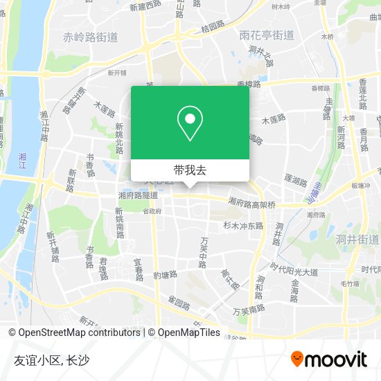 友谊小区地图