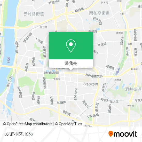 友谊小区地图