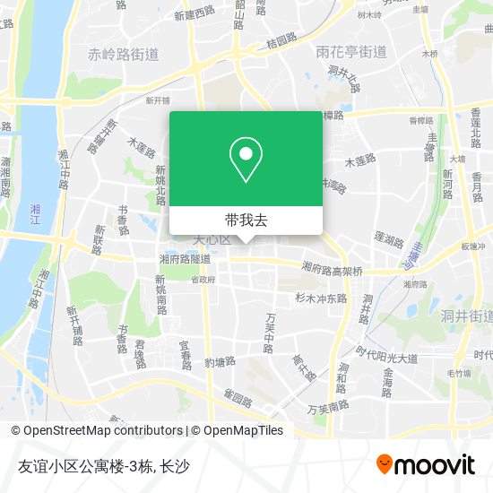 友谊小区公寓楼-3栋地图