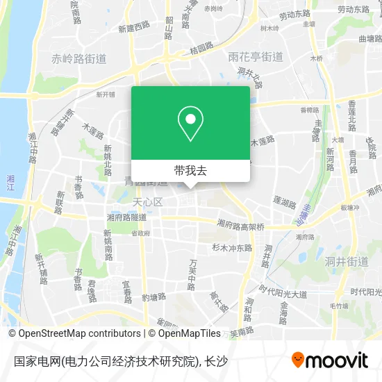 国家电网(电力公司经济技术研究院)地图