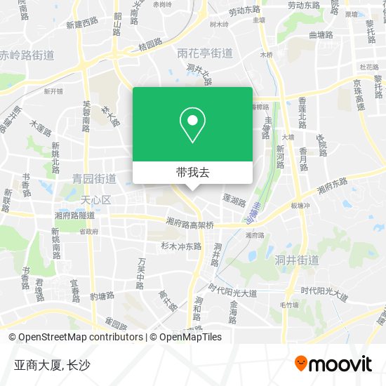 亚商大厦地图