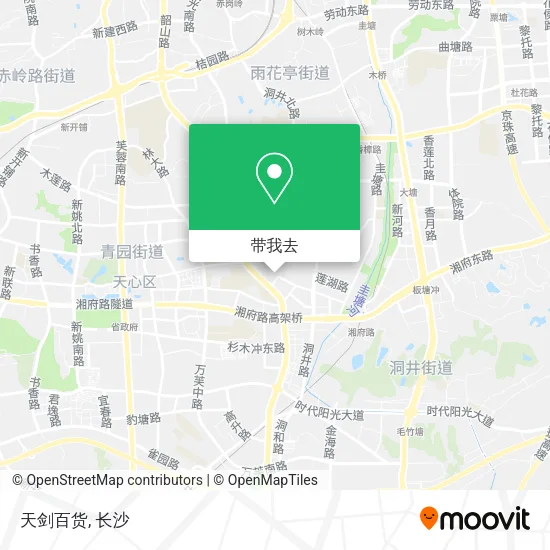天剑百货地图