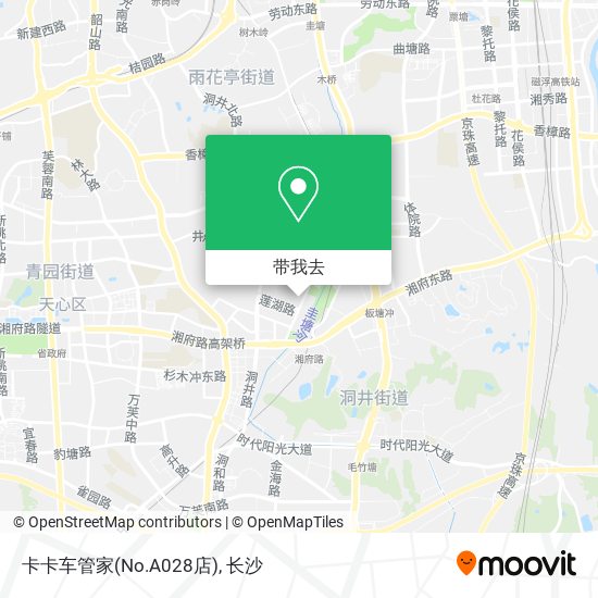 卡卡车管家(No.A028店)地图