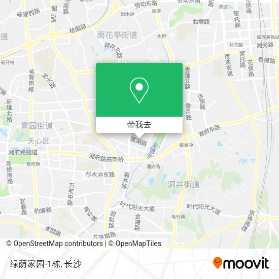 绿荫家园-1栋地图