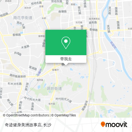 奇迹健身美洲故事店地图