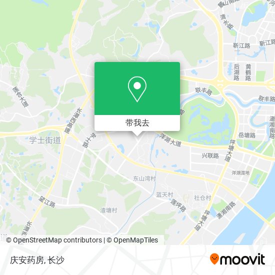 庆安药房地图