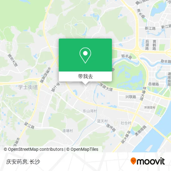 庆安药房地图