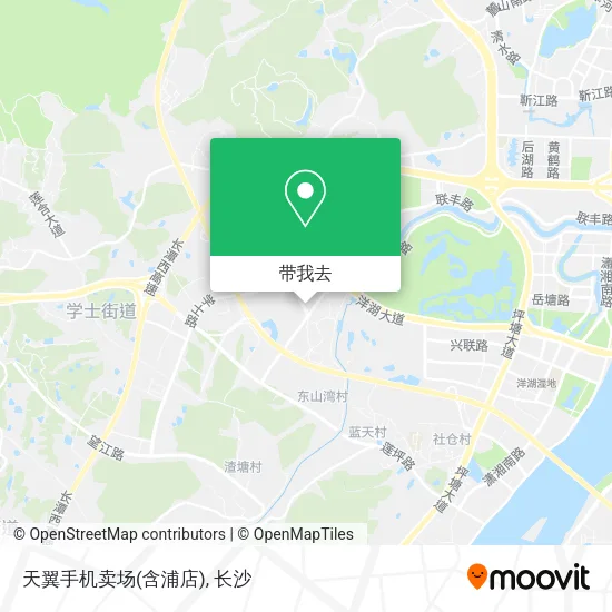 天翼手机卖场(含浦店)地图