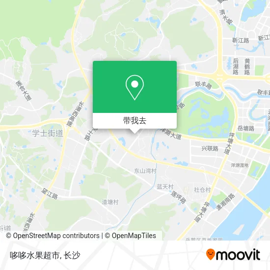 哆哆水果超市地图