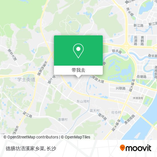 德膳坊浯溪家乡菜地图