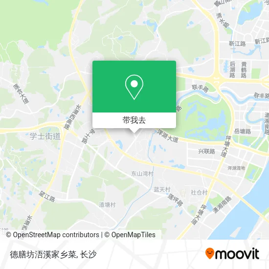 德膳坊浯溪家乡菜地图