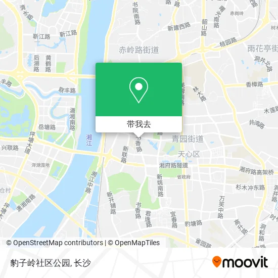 豹子岭社区公园地图