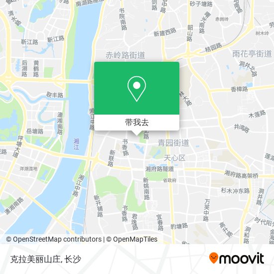 克拉美丽山庄地图