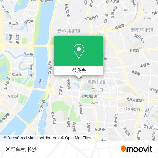 湘野鱼村地图