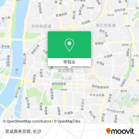景成商务宾馆地图