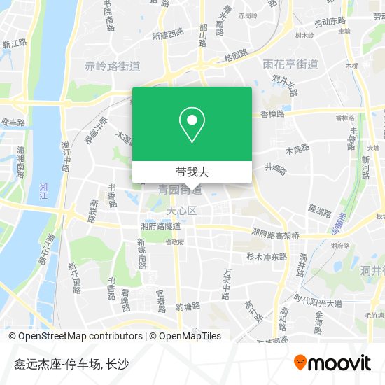 鑫远杰座-停车场地图