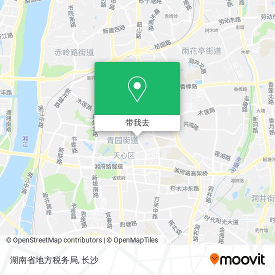 湖南省地方税务局地图