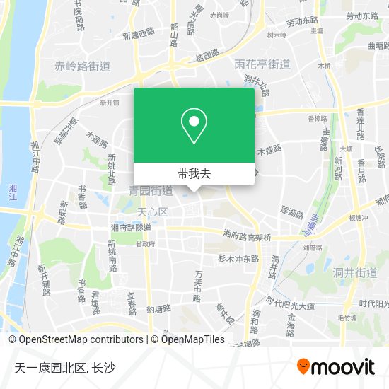 天一康园北区地图