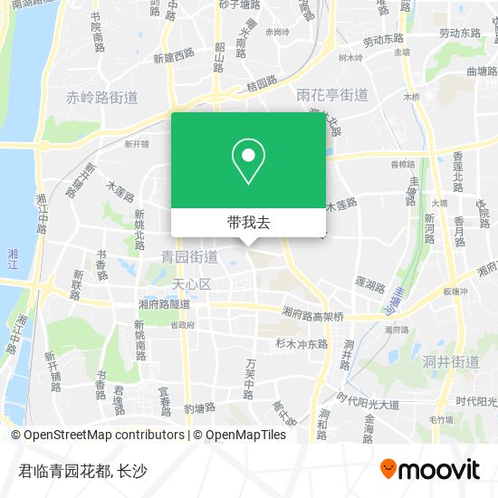 君临青园花都地图