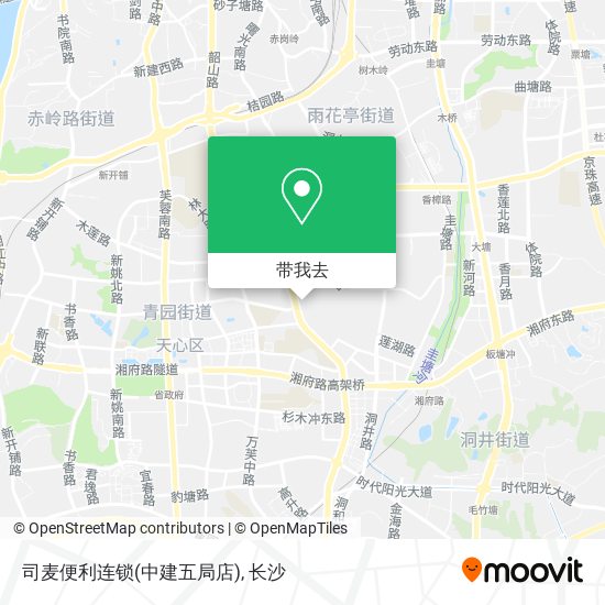 司麦便利连锁(中建五局店)地图