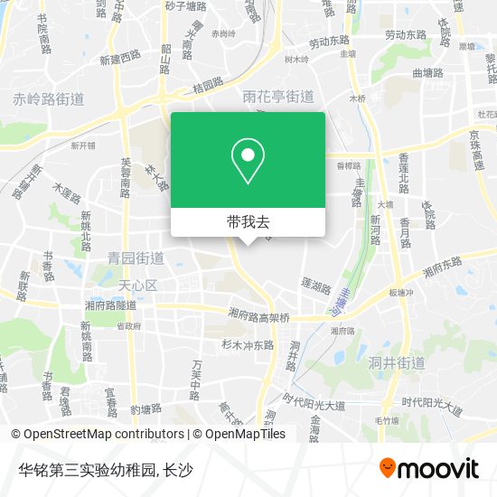 华铭第三实验幼稚园地图