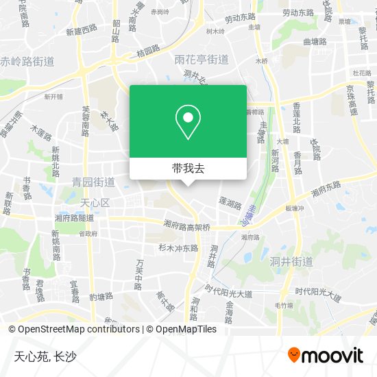 天心苑地图