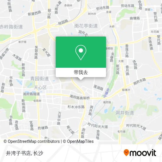 井湾子书店地图