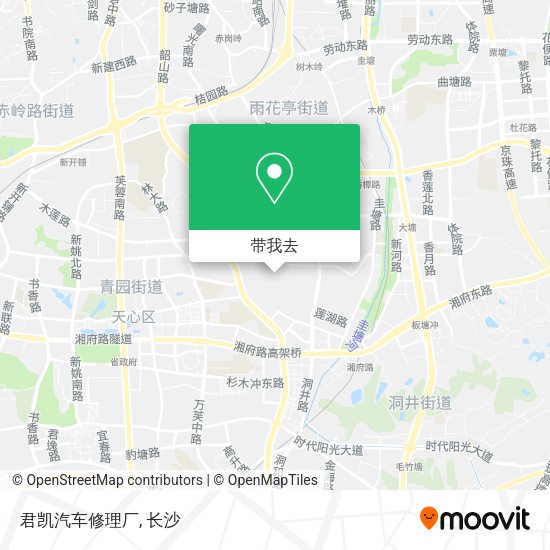 君凯汽车修理厂地图