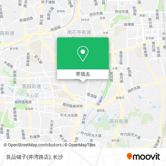 良品铺子(井湾路店)地图