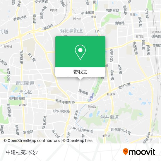 中建桂苑地图