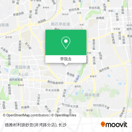 德雅村利源炒货(井湾路分店)地图