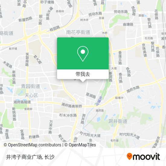 井湾子商业广场地图
