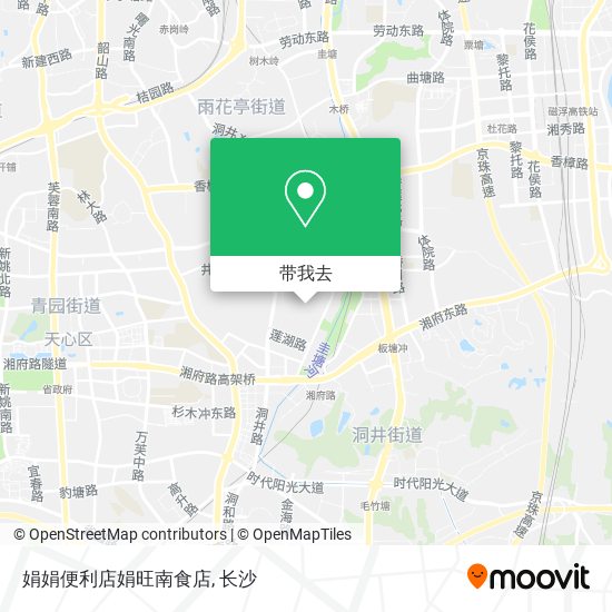 娟娟便利店娟旺南食店地图
