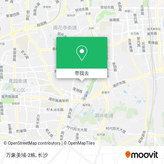 万象美域-2栋地图