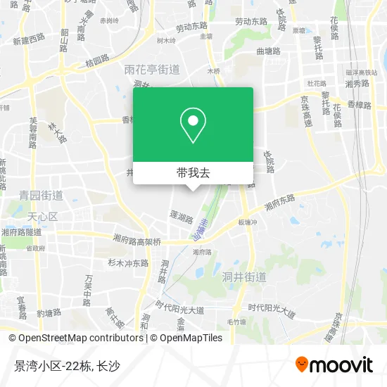 景湾小区-22栋地图