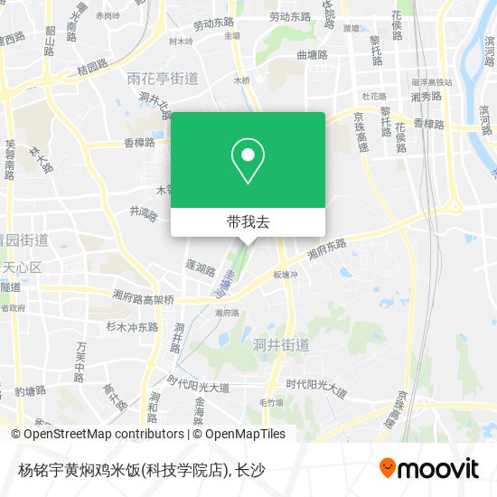 杨铭宇黄焖鸡米饭(科技学院店)地图