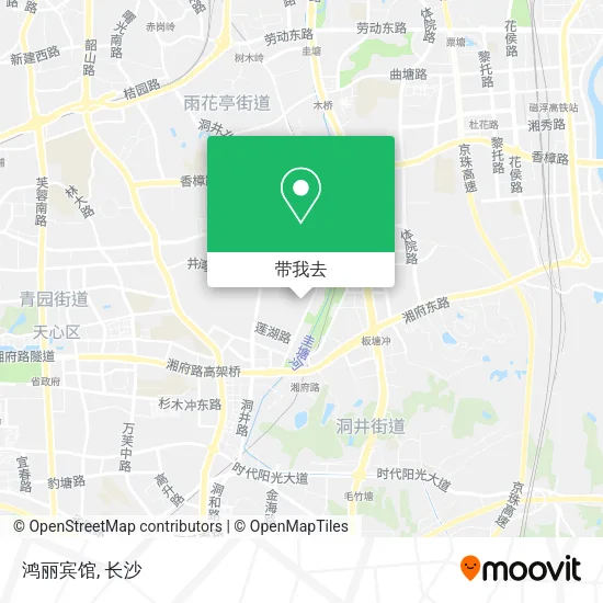 鸿丽宾馆地图
