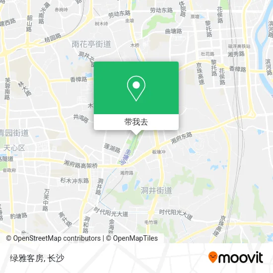 绿雅客房地图