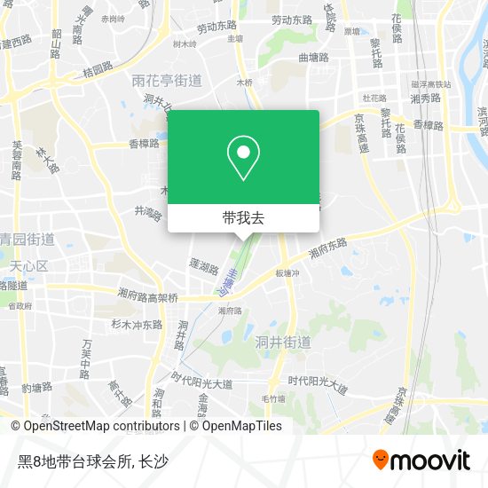 黑8地带台球会所地图