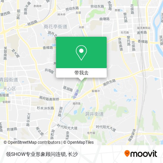 领SHOW专业形象顾问连锁地图