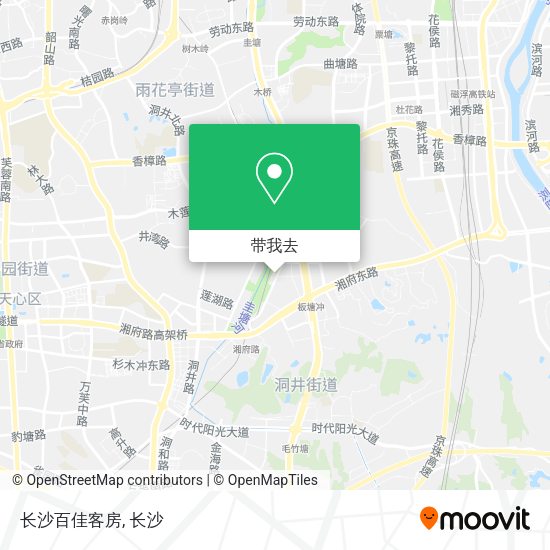 长沙百佳客房地图