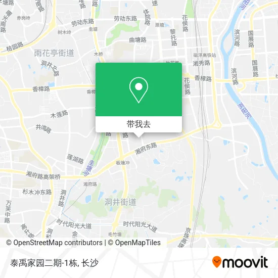 泰禹家园二期-1栋地图