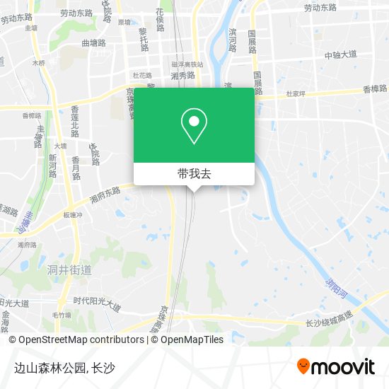 边山森林公园地图
