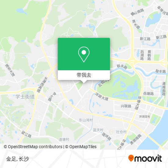 金足地图