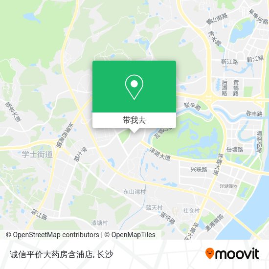 诚信平价大药房含浦店地图