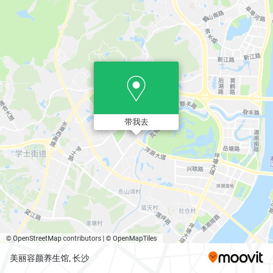 美丽容颜养生馆地图