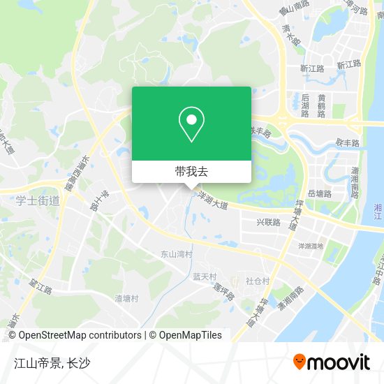 江山帝景地图