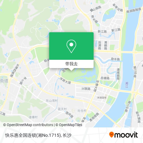 快乐惠全国连锁(湘No.1715)地图