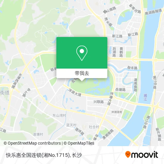 快乐惠全国连锁(湘No.1715)地图