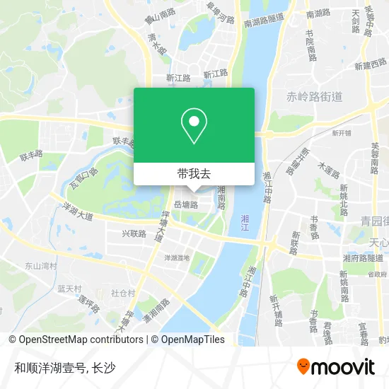 和顺洋湖壹号地图